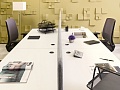 Комплект офисной мебели стол с тумбой   ЛДСП Белый  ГКБ-10105