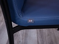 Конференц кресло для переговорной  Синий Экокожа LD Seating   (КНКН-27025)
