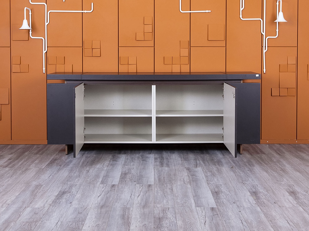 Кабинет руководителя UFFIX 2 200х2 485х760 Кожа Коричневый The Element  (КРК-22104)