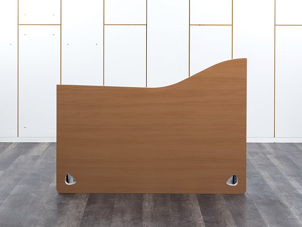 Офисный стол эргономичный SteelCase 1 400х1 000х750 ЛДСП Ольха   (СПЭЛл-30052)