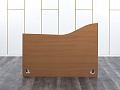 Офисный стол эргономичный SteelCase 1 400х1 000х750 ЛДСП Ольха   (СПЭЛл-30052)