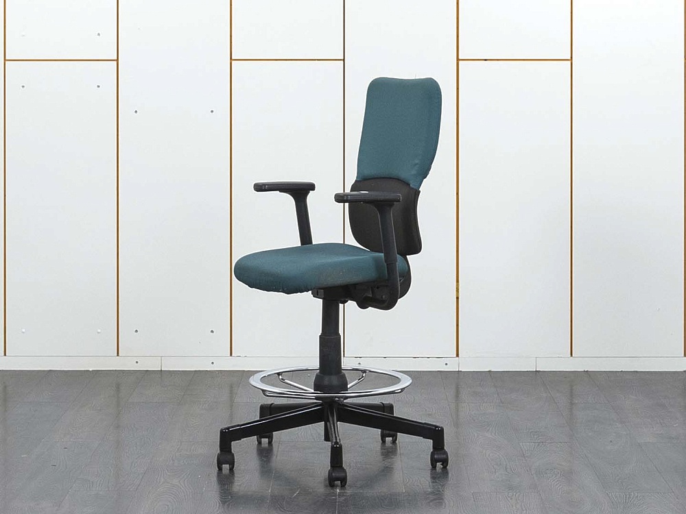 Офисное кресло руководителя  SteelCase Ткань Зеленый   (КРТЗ-17081)