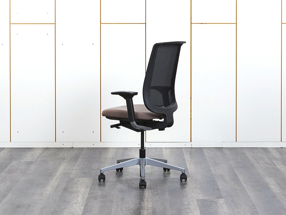 Офисное кресло для персонала  SteelCase Сетка Коричневый   (КПСК-07072)