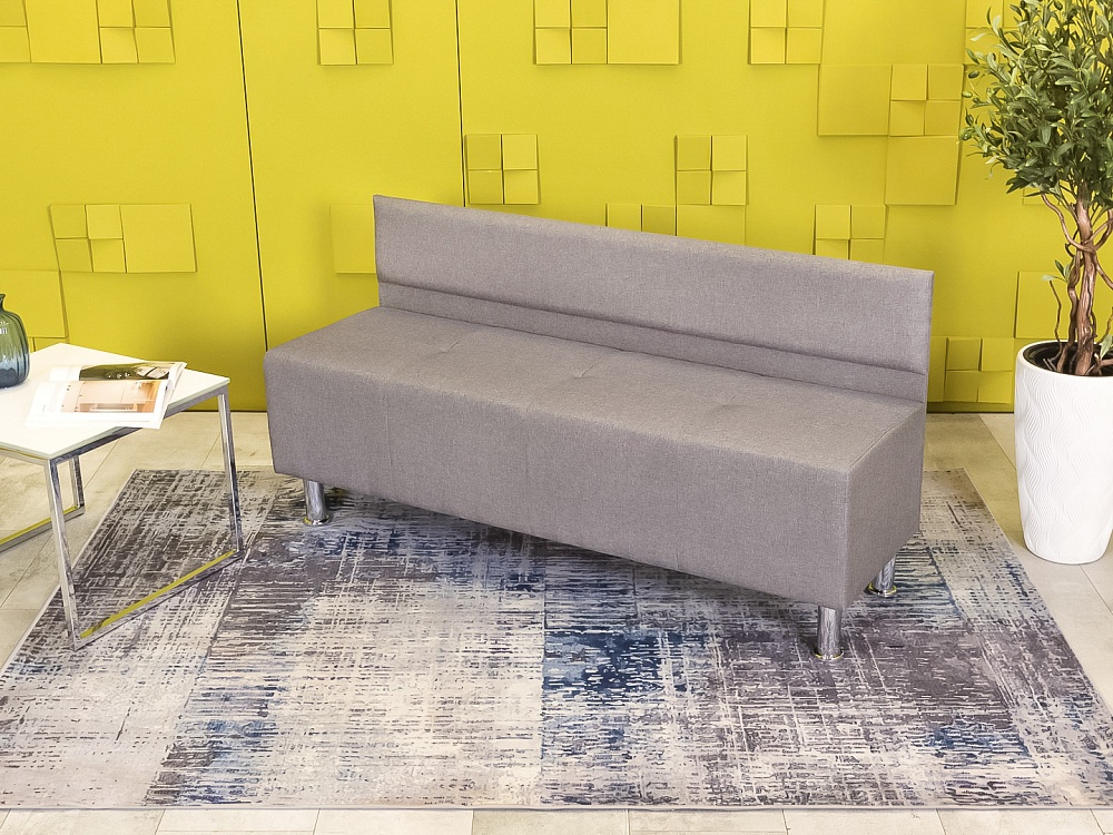 Офисный диван Ткань Серый Россия  ДНТС1-27115