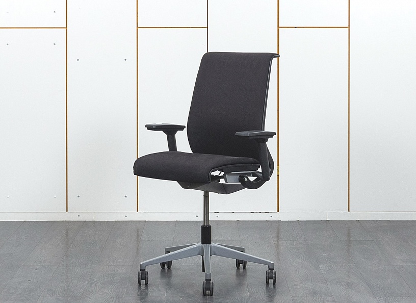 Офисное кресло для персонала  SteelCase Ткань Черный Think  (КПТЧ-02091)