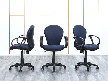 Офисное кресло для персонала   Ткань Синий   (КПТН-29054)