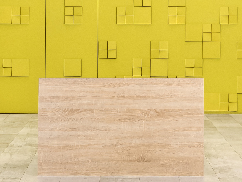 Офисный стол прямой ЛДСП Зебрано  СППЗ-14046