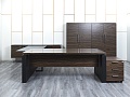 Кабинет руководителя Sinetica 2 280х2 000х730 Шпон Зебрано Ego Cotto  (КРЗ-07034)