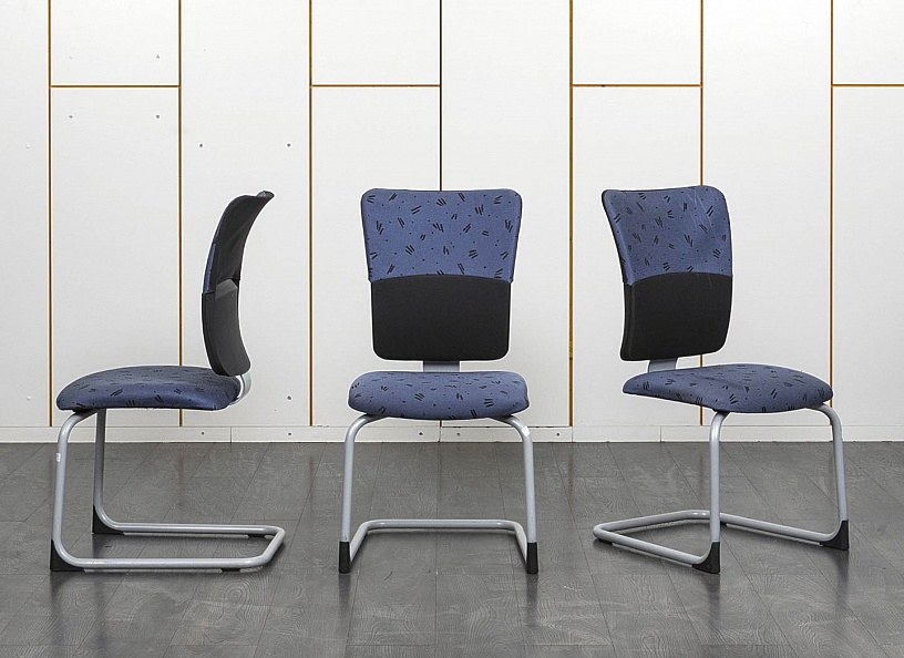 Офисный стул SteelCase Ткань Синий   (УДТН-15071)
