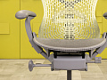 Офисное кресло руководителя на колесах Mirra 1 Herman Miller Сетка Серый США  КРТС1-05115