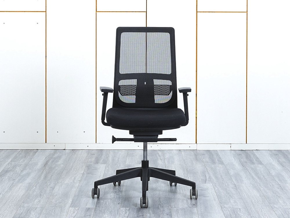 Офисное кресло для персонала  ICF Сетка Черный Pyla Chair  (КПСЧ-02102)