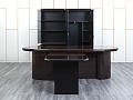 Кабинет руководителя GOODFURNITURE 2 500х2 100х770 МДФ Махагон Perth  (КРШ-13054)