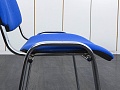 Офисный стул  Ткань/хром Синий ИЗО  (ИзоН(нтх))