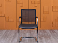 Конференц кресло для переговорной  Черный Ткань LD Seating Look  (КДСЧ-27025)