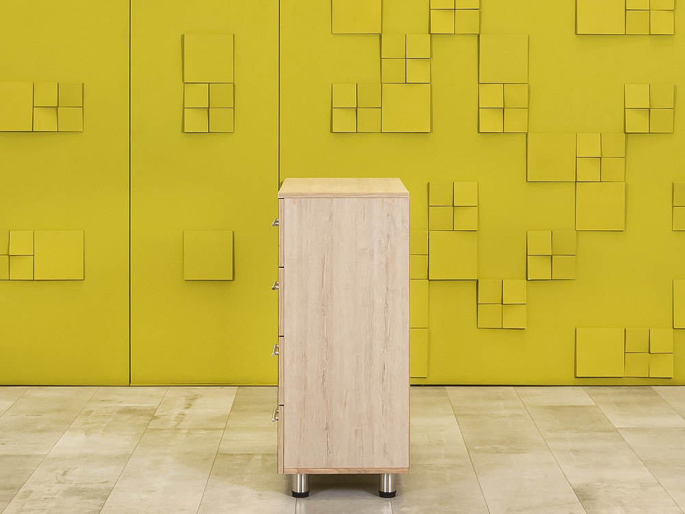 Шкаф для документов офисный  ЛДСП Зебрано  ШД4ЯЗ-27115