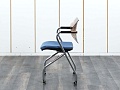 Конференц кресло для переговорной  Синий Ткань LUXY Aire JR  (УНТН-21013)