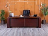 Стол для руководителя  2 120х900х720 ЛДСП Вишня   (СРПШ-05065)