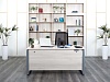 Кабинет руководителя SteelCase 1 600х2 000х750 ЛДСП Клен   (КРВ-26112)