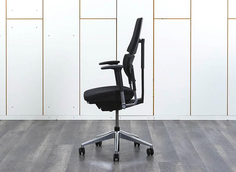 Офисное кресло руководителя  SteelCase Ткань Черный Please 2 Ergonomic  (КРТЧ-17113)