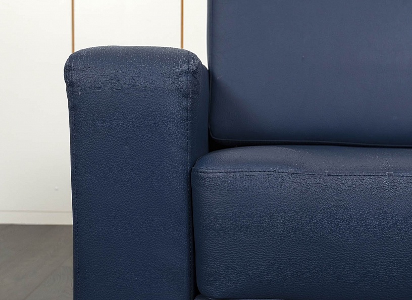 Мягкое кресло  Кожзам Синий   (КНКН-15061)