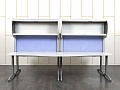 Комплект офисной мебели SteelCase 2 800х1 600х1 720 ЛДСП Серый   (КОМС-29071)