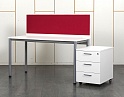 Купить Комплект офисной мебели стол с тумбой  1 400х600х750 ЛДСП Белый   (СППБК1-01061)