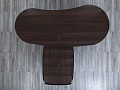 Кабинет руководителя GOODFURNITURE 2 500х2 100х770 МДФ Махагон Perth  (КРШ-13054)