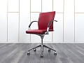 Офисное кресло руководителя  Ahrend Кожа Красный 350  (КРКК-13072)