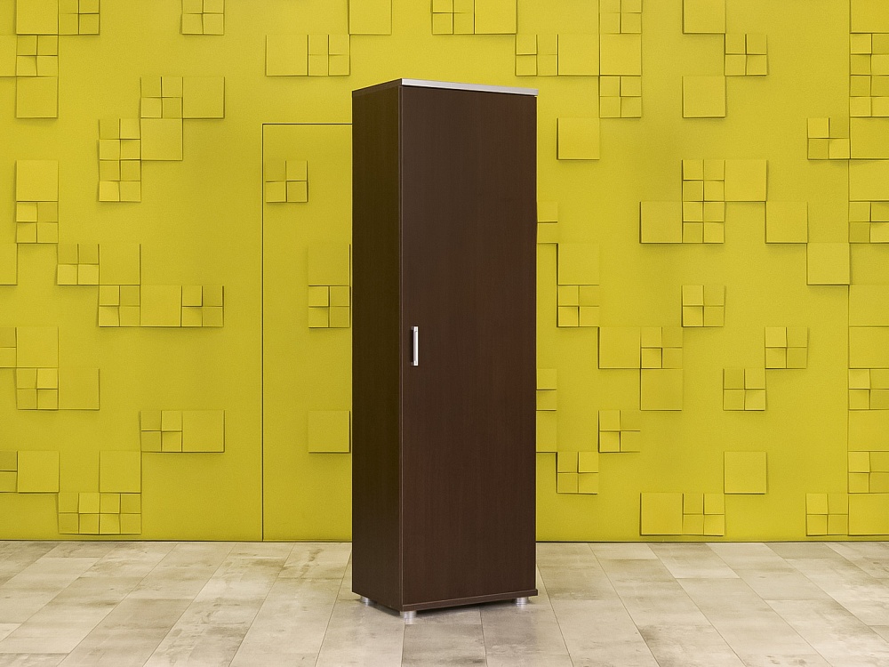 Шкаф для одежды ЛДСП Венге  ШГ1ДЕ-16125