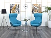 Мягкое кресло Profoffice Ткань Синий Elegance Metal  (Комплект из 2-х мягких кресел КНТНК-30112)