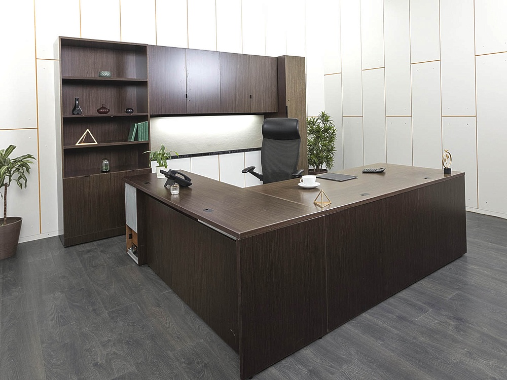 Кабинет руководителя Walter Knoll 2 430х2 130х750 ЛДСП Венге   (КРЕ1-17091)