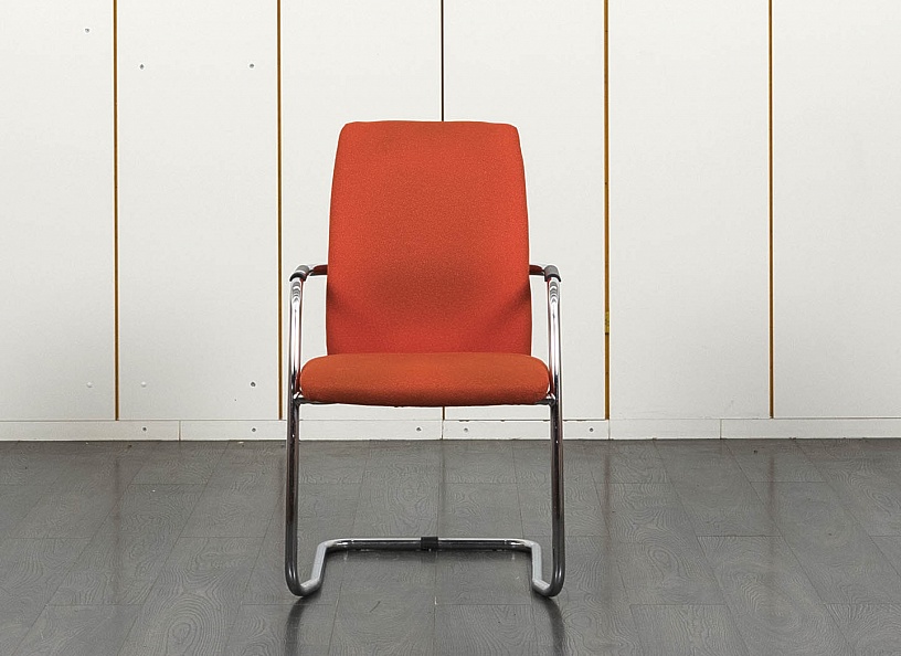 Конференц кресло для переговорной  Оранжевый Ткань ORGSPACE HEADWAY  (УДТО-09061)