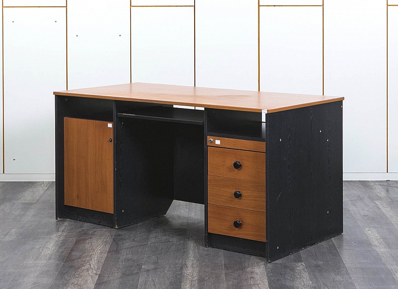 Комплект офисной мебели стол с тумбой  1 500х740х750 ЛДСП Орех   (СППХк-24112уц)