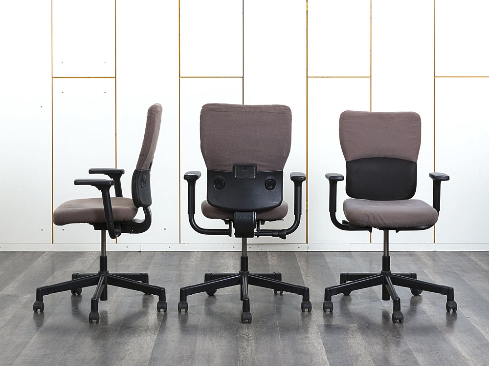 Офисное кресло для персонала  SteelCase Ткань Коричневый   (КПТК1-07083)