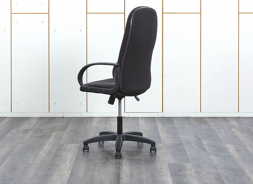 Офисное кресло руководителя   Ткань Черный   (КРТЧ1-24112)