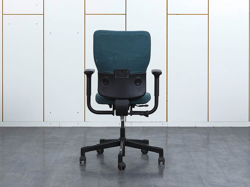 Офисное кресло руководителя  SteelCase Ткань Зеленый   (КРТЗ-20121)