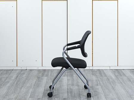 Конференц кресло для переговорной  Черный Сетка Sunon   (КПСЧ-31104)