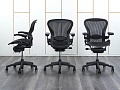 Офисное кресло руководителя  Herman Miller Сетка Черный Aeron  (КРСЧ-25072)