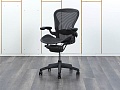 Офисное кресло руководителя  Herman Miller Сетка Черный Aeron  (КРСЧ-25072)