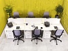 Комплект офисной мебели   ЛДСП Белый Россия  ГКБ-24045
