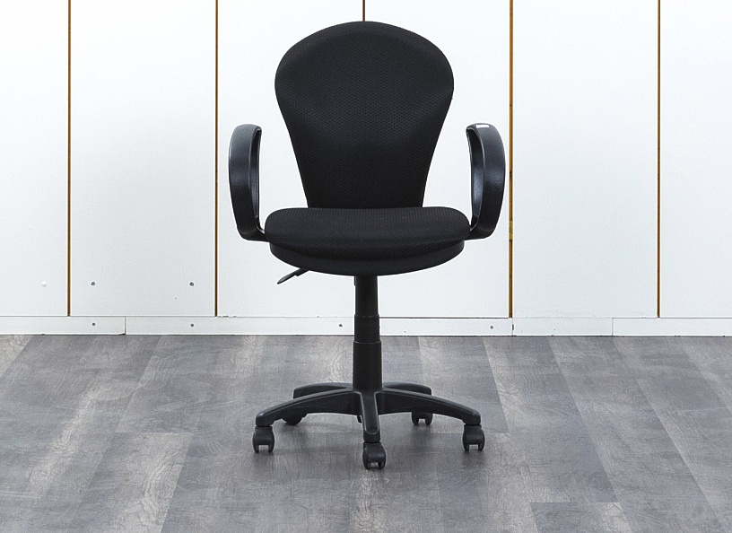 Офисное кресло для персонала   Ткань Черный   (КПТЧ-06052)
