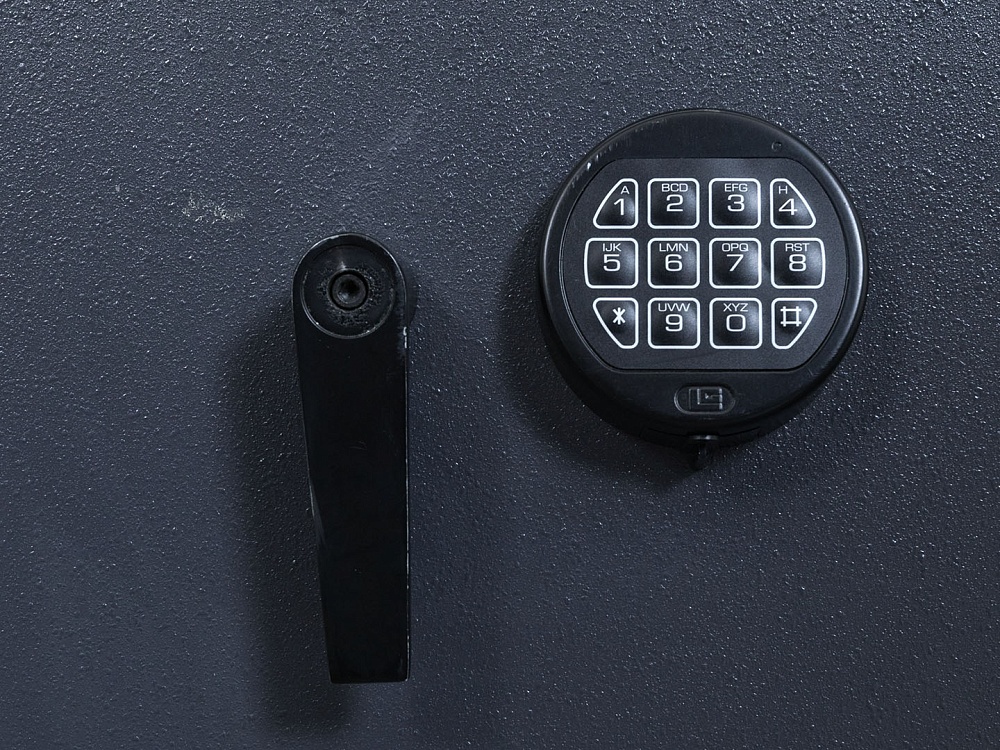 Сейф 510х510х670 Серый Valberg Бастион 67.TEL  (Сейф-26013)