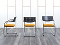 Конференц кресло для переговорной  Оранжевый Ткань VITRA   (УДТО-21032)