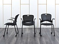 Конференц кресло для переговорной  Черный Пластик Herman Miller Caper  (УНСЧ-25072)
