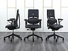 Офисное кресло руководителя  SteelCase Кожа Серый Please 1  (КРКС-08072)