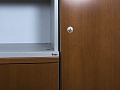 Кабинет руководителя Bene 2 000х1 800х750 Шпон Орех   (КРХ-06091)