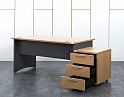 Купить Комплект офисной мебели стол с тумбой  1 400х800х750 ЛДСП Ольха   (СППЛк-09022)