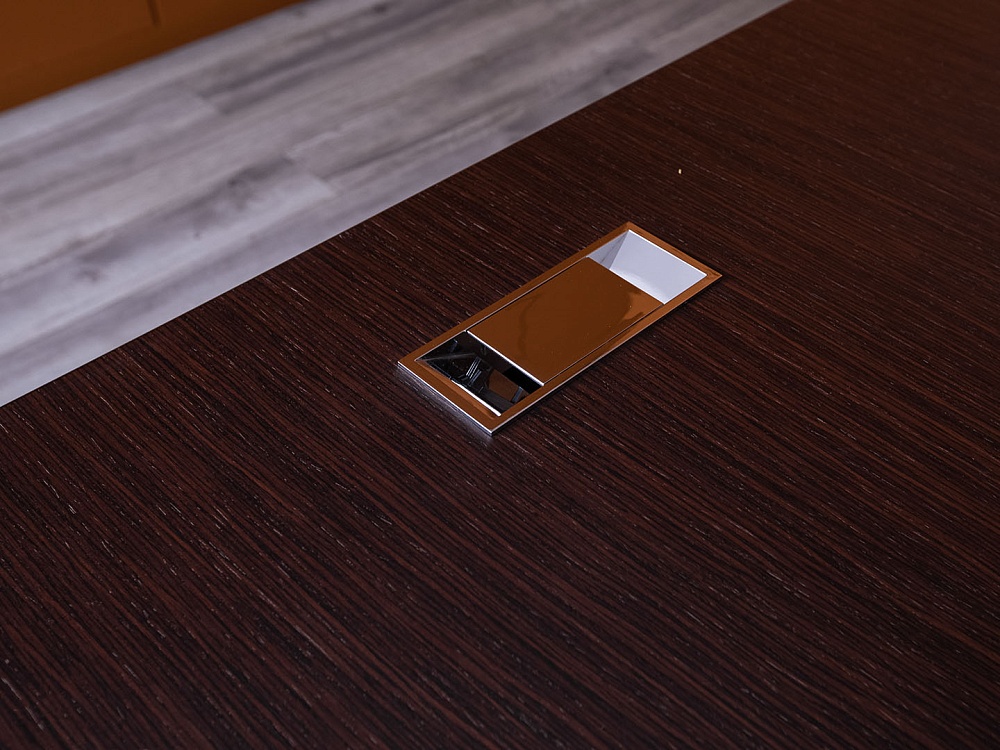 Стол для руководителя Sinetica 2 300х2 000х730 Шпон Венге Ego Cotto  (СРУЕ-06054)