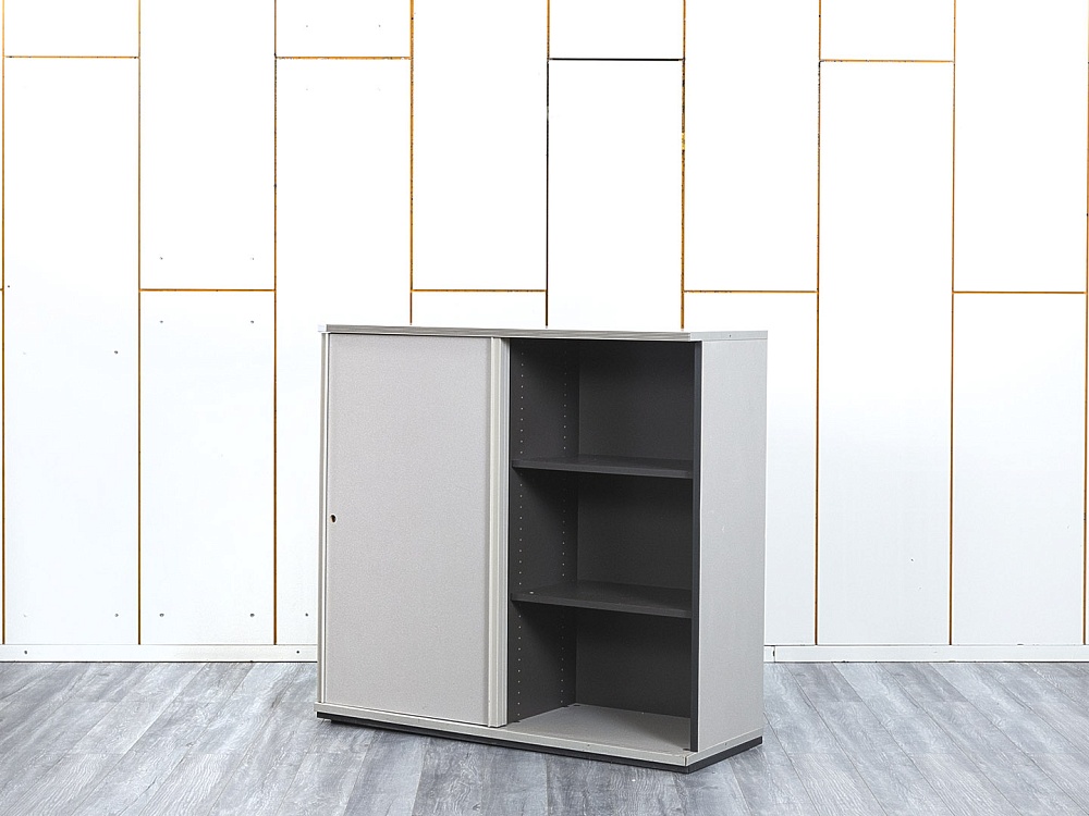 Шкаф для документов Bene 1 200х450х1 130 ЛДСП Серый   (ШД2ДС-05024)