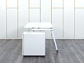 Комплект офисной мебели стол с тумбой Herman Miller 1 400х800х730 ЛДСП Белый   (СППБК-13112)